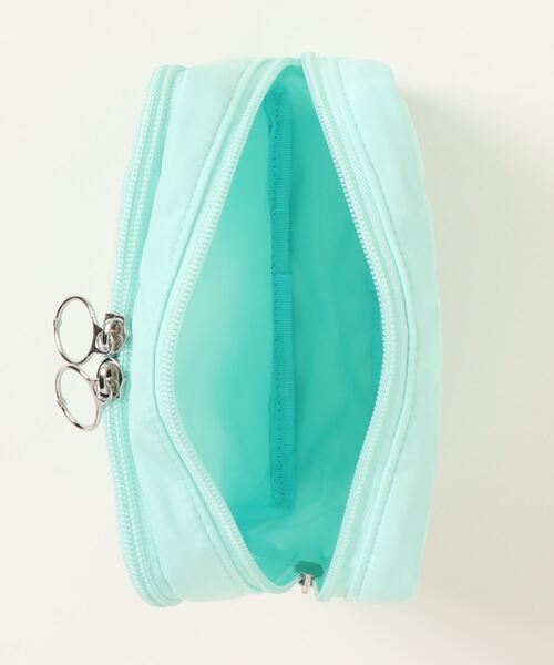 Hamee（ハミィ）の「Melia キルティング ガジェット アクスタ ポーチ (L)（ポーチ・レディース・ミント/ブルー/アイボリー/パープル・L size）」の5枚目の写真
