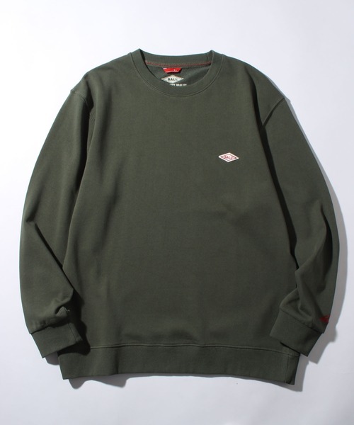 BALL(ボール)の「【BALL/ボール】オープンエンド裏毛 ワンポイントワッペン付きトレーナー(スウェット・メンズ・カーキ/モカ/ブルー/ライトグレー/チャコール/ブラウン/ネイビー/キャメル/ブラック/オフホワイト・M/L/LL)」の8枚目の写真