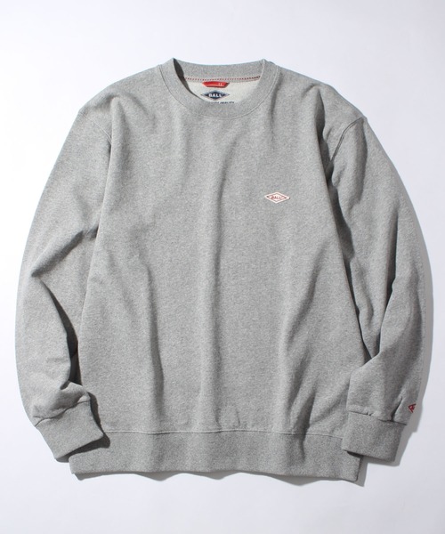 BALL(ボール)の「【BALL/ボール】オープンエンド裏毛 ワンポイントワッペン付きトレーナー(スウェット・メンズ・カーキ/モカ/ブルー/ライトグレー/チャコール/ブラウン/ネイビー/キャメル/ブラック/オフホワイト・M/L/LL)」の4枚目の写真