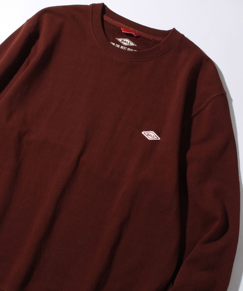 BALL(ボール)の「【BALL/ボール】オープンエンド裏毛 ワンポイントワッペン付きトレーナー(スウェット・メンズ・カーキ/モカ/ブルー/ライトグレー/チャコール/ブラウン/ネイビー/キャメル/ブラック/オフホワイト・M/L/LL)」の16枚目の写真