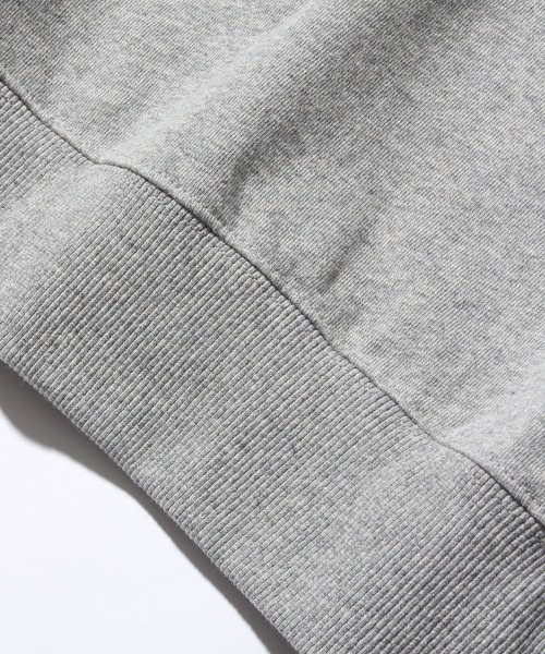 BALL(ボール)の「【BALL/ボール】オープンエンド裏毛 ワンポイントワッペン付きトレーナー(スウェット・メンズ・カーキ/モカ/ブルー/ライトグレー/チャコール/ブラウン/ネイビー/キャメル/ブラック/オフホワイト・M/L/LL)」の11枚目の写真