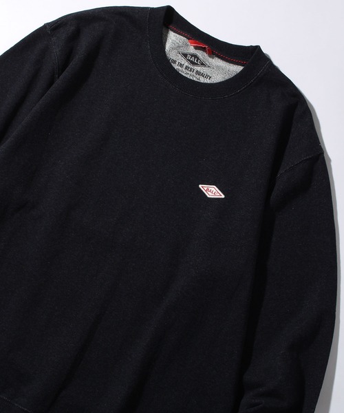 BALL(ボール)の「【BALL/ボール】オープンエンド裏毛 ワンポイントワッペン付きトレーナー(スウェット・メンズ・カーキ/モカ/ブルー/ライトグレー/チャコール/ブラウン/ネイビー/キャメル/ブラック/オフホワイト・M/L/LL)」の15枚目の写真