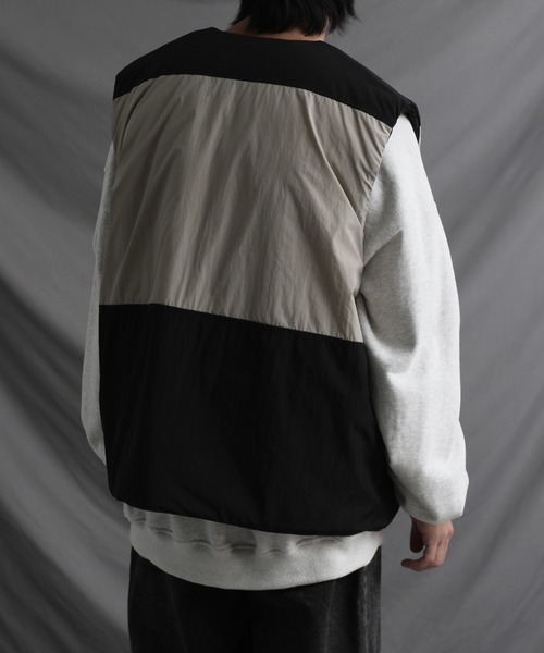 welise（ウェライズ）の「【welise/ウェライズ】マルチポケット オーバーサイズ ユーティリティーベスト（ベスト・メンズ・ブラック/チャコールグレー/ブラック系その他・L/M）」の9枚目の写真