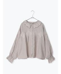 TSUHARU by Samansa Mos2 | レース刺繍モチーフブラウス(シャツ/ブラウス)