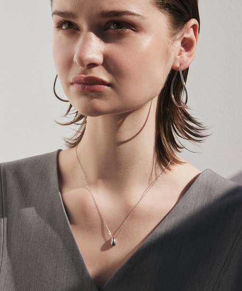 CENE（セネ）の「【CENE】セネ/ドロップスリムネックレス（ネックレス・レディース・シルバー/ゴールド・FREE）」の16枚目の写真