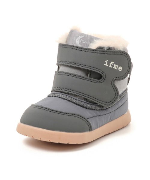 IFME（イフミー）の「BABY｜ifme nature 星柄中綿ダウンブーツ[撥水仕様]（ブーツ・キッズ・ベージュ/ピンク/グレー・14.5cm/12.5cm/13.5cm/15.0cm/14.0cm/13.0cm/12.0cm）」の15枚目の写真