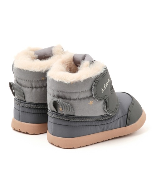 IFME（イフミー）の「BABY｜ifme nature 星柄中綿ダウンブーツ[撥水仕様]（ブーツ・キッズ・ベージュ/ピンク/グレー・14.5cm/12.5cm/13.5cm/15.0cm/14.0cm/13.0cm/12.0cm）」の18枚目の写真
