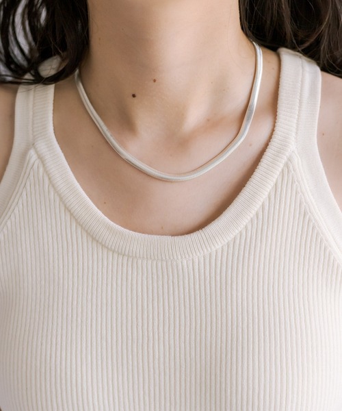 mystic（ミスティック）の「アメスリ2WAYタンクトップ（タンクトップ・レディース・アイボリー/ブラック・FREE）」の15枚目の写真