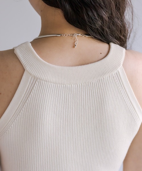 mystic（ミスティック）の「アメスリ2WAYタンクトップ（タンクトップ・レディース・アイボリー/ブラック・FREE）」の10枚目の写真