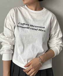 LOWRYS FARM | ショートロゴTシャツロングスリーブ 979557(Tシャツ/カットソー)