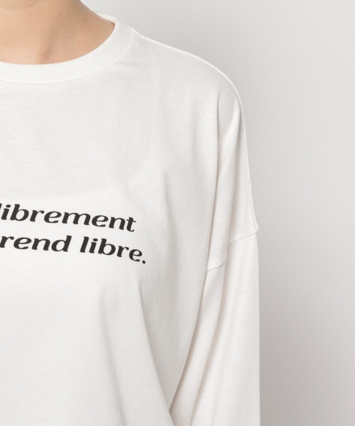 LOWRYS FARM（ローリーズファーム）の「ショートロゴＴシャツロングスリーブ　979557（Tシャツ/カットソー・レディース・オフホワイト/アイボリー/グレー・FREE）」の15枚目の写真