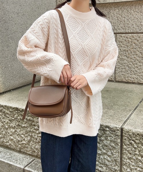 Cham.（チャム）の「オーバーサイズニット（ニット/セーター・レディース・ベージュ・F）」の19枚目の写真