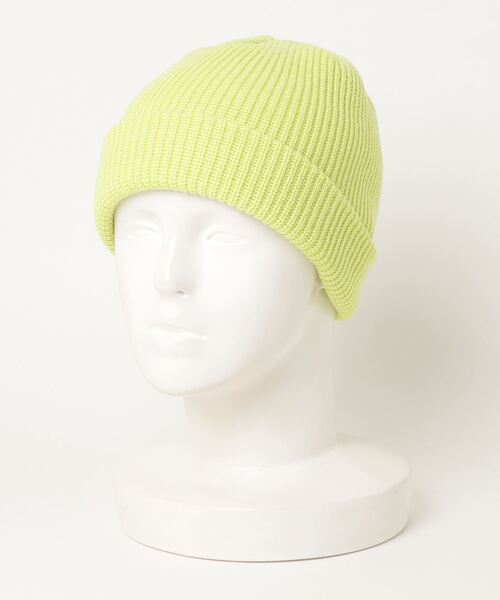 VOLCOM（ボルコム）の「FULL STONE BEANIE（ニットキャップ/ビーニー・メンズ・ダークブラウン/オレンジ/ライム/セージグリーン/ブラック・O/S）」の3枚目の写真