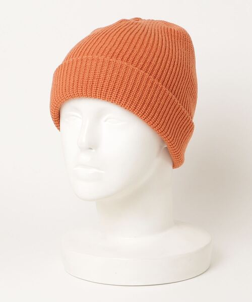 VOLCOM（ボルコム）の「FULL STONE BEANIE（ニットキャップ/ビーニー・メンズ・ダークブラウン/オレンジ/ライム/セージグリーン/ブラック・O/S）」の5枚目の写真