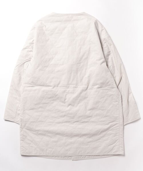 セール】INSULATION QUILT COAT（ノーカラーコート）｜ORCIVAL 