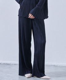 On One's Own プリーツ加工・カットソーワイドパンツ・セットアップ商品・アップサイクル・イージーパンツ