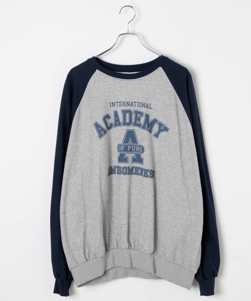 WOND（ウォンド）の「ACADEMYプルオーバー（スウェット・レディース・ブラック/ネイビー・FREE）」の9枚目の写真