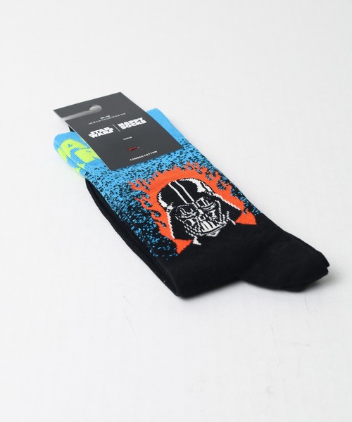 Happy Socks（ハッピーソックス）の「【66】【Happy Socks × Star Wars】 Limited sock（ソックス/靴下・レディース・ネイビー/ブラック系その他/レッド/ホワイト/ライトグリーン/イエロー/ブルー/ブラック・SMALL/MEDIUM）」の3枚目の写真