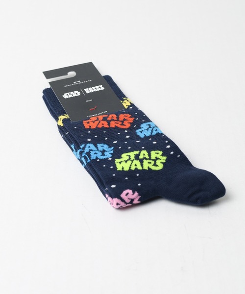 Happy Socks（ハッピーソックス）の「【66】【Happy Socks × Star Wars】 Limited sock（ソックス/靴下・レディース・ネイビー/ブラック系その他/レッド/ホワイト/ライトグリーン/イエロー/ブルー/ブラック・SMALL/MEDIUM）」の5枚目の写真