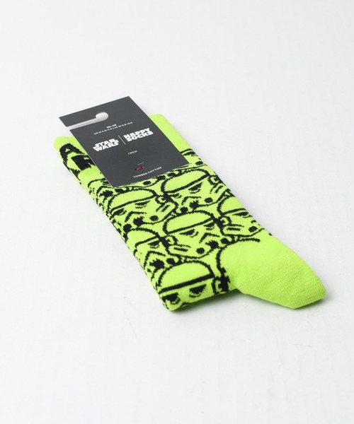 Happy Socks（ハッピーソックス）の「【66】【Happy Socks × Star Wars】 Limited sock（ソックス/靴下・レディース・ネイビー/ブラック系その他/レッド/ホワイト/ライトグリーン/イエロー/ブルー/ブラック・SMALL/MEDIUM）」の4枚目の写真