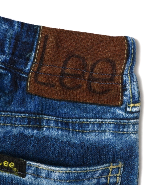 B:MING by BEAMS（ビーミングバイビームス）の「Lee / デニム転写プリントパンツ（その他パンツ・キッズ・インディゴブルー・110/80/100/90/120）」の2枚目の写真