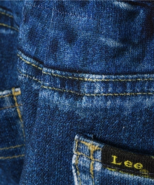 B:MING by BEAMS（ビーミングバイビームス）の「Lee / デニム転写プリントパンツ（その他パンツ・キッズ・インディゴブルー・110/80/100/90/120）」の3枚目の写真
