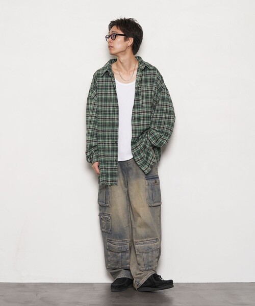 新品50%of UNUSED ベルベット パンツ ボトムス アンユーズド メンズ UNUSED - 新品50%of UNUSED ベルベット パンツ ボトムス アン