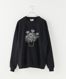 【Bruine Neus】 Machine Embroidery Sweat