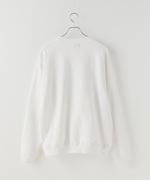 JOINT WORKS(ジョイントワークス)の「【Bruine Neus】 Machine Embroidery Sweat(スウェット・メンズ・ブラック/ホワイト・LARGE)」の3枚目の写真