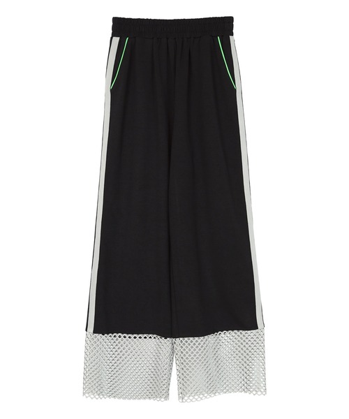 miette(ミエット)の「メッシュ切替サイドライントラックパンツ(その他パンツ・レディース・ブラック/ネイビー/オフホワイト・FREE)」の11枚目の写真