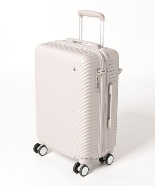 HaNT(ハント)の「W&.Day/Night×HaNT コラボ スーツケース 機内持込 30L 05101(スーツケース/キャリーバッグ・レディース・グレー/モスグリーン/スモークピンク/グレイッシュベージュ・FREE)」の4枚目の写真