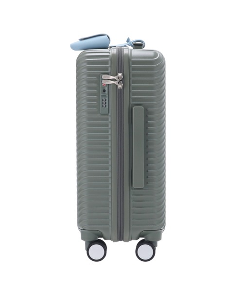 HaNT(ハント)の「W&.Day/Night×HaNT コラボ スーツケース 機内持込 30L 05101(スーツケース/キャリーバッグ・レディース・グレー/モスグリーン/スモークピンク/グレイッシュベージュ・FREE)」の8枚目の写真