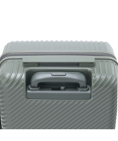 HaNT(ハント)の「W&.Day/Night×HaNT コラボ スーツケース 機内持込 30L 05101(スーツケース/キャリーバッグ・レディース・グレー/モスグリーン/スモークピンク/グレイッシュベージュ・FREE)」の13枚目の写真
