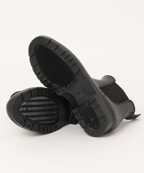 salle de bal（サルデバル）の「サイドゴア レインシューズ レインブーツ  長靴 雨靴 ショートブーツ NO2102 KML（レインシューズ・レディース・ブラック・L/M）」の3枚目の写真