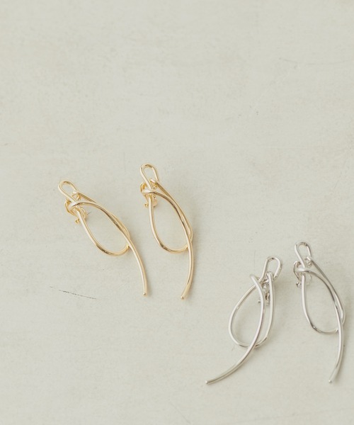 natural couture（ナチュラルクチュール）の「イヤリング（イヤリング・レディース・シルバー/ゴールド・FREE）」の5枚目の写真