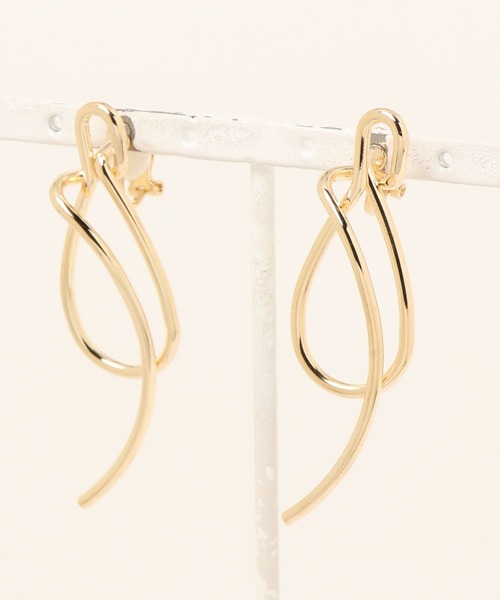 natural couture（ナチュラルクチュール）の「イヤリング（イヤリング・レディース・シルバー/ゴールド・FREE）」の6枚目の写真