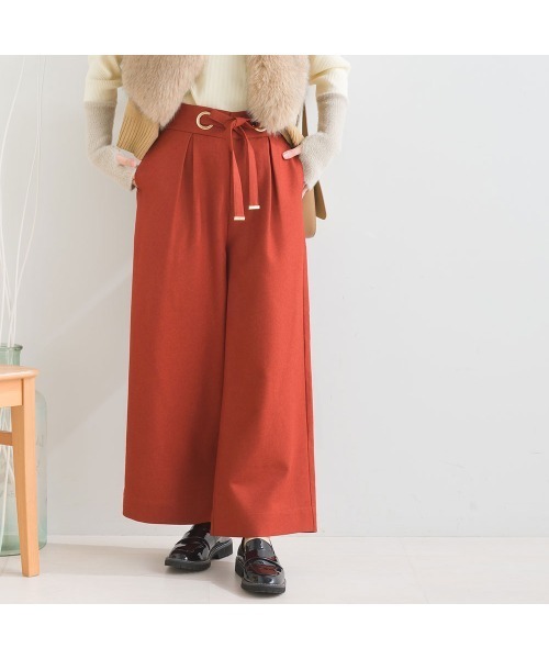 FURRY(ファーリー)の「カルゼハトメパンツ(その他パンツ・レディース・ダークオレンジ/ベージュ/ブラック・FREE)」の1枚目の写真