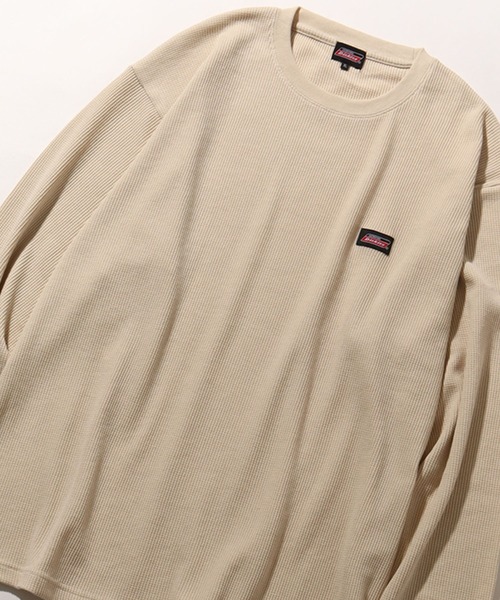 新品♦♦❄ディキーズ❄♦ワッフル　ワンポイント　トレーナー♦３Ｌサイズ Dickies (ディッキーズ) 裏毛 ワンポイント クルーネック トレーナー