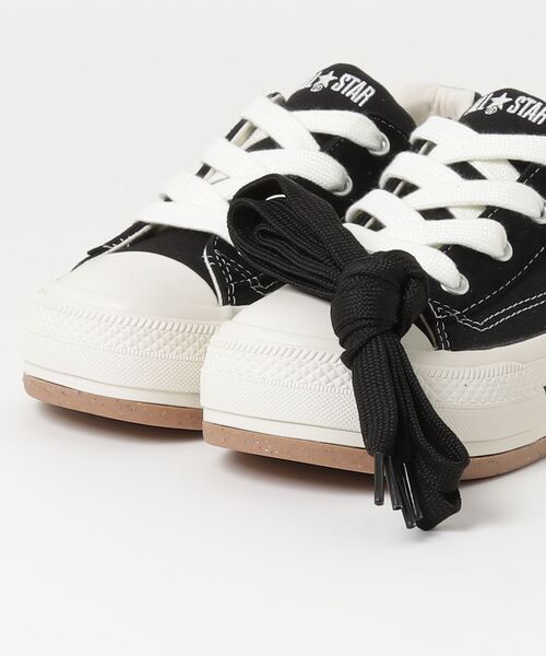 CONVERSE（コンバース）の「CONVERSE/コンバース ALL STAR  BOARDERSTAR OX レディース スニーカー 厚底 NiziU 31310760/31310761（スニーカー・レディース・ホワイト×ホワイト/ブラック×ブラック・25.0cm/24.5cm/24.0cm/23.5cm/23.0cm）」の3枚目の写真