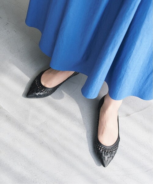 ポインテッドサシメッシュフラット（その他シューズ）｜LE TALON