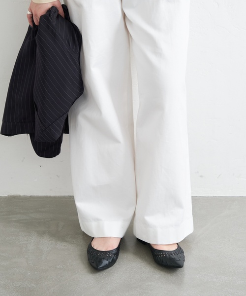 ポインテッドサシメッシュフラット（その他シューズ）｜LE TALON