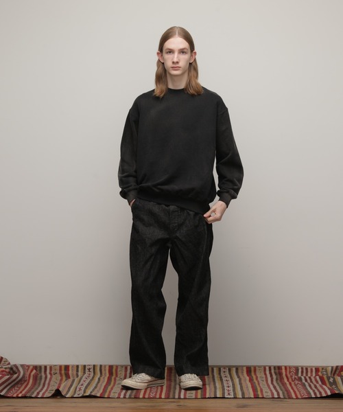 schott(ショット)の「【直営限定】Schott/ショット/FADE CREW SWEAT IRON PLATE/フェードクルー アイアンプレート(スウェット・メンズ・ブラック/その他5/ネイビー・L/XL/M)」の21枚目の写真