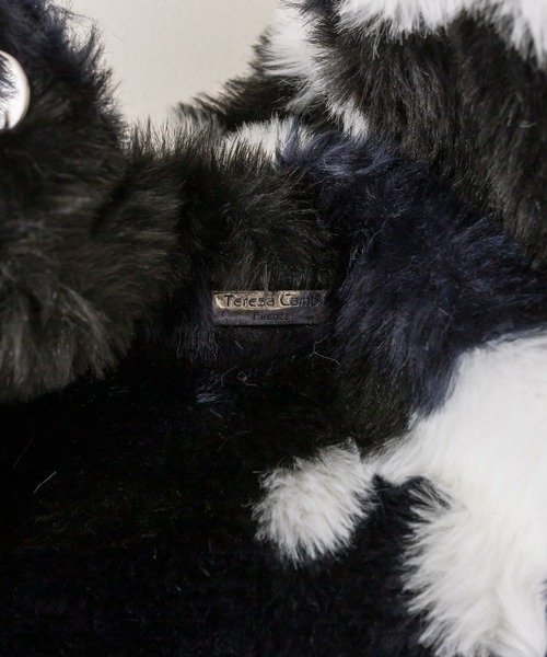 teresa cambi（テレサ・カンビ）の「【TERESA CAMBI】ear別注/迷彩柄ワンハンドルバッグ（ショルダーバッグ・レディース・ネイビー・FREE）」の6枚目の写真