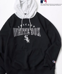 MLB/メジャーリーグベースボール チームロゴ刺繍 スウェット プルオーバーパーカー フーディー レディース メンズ トップス