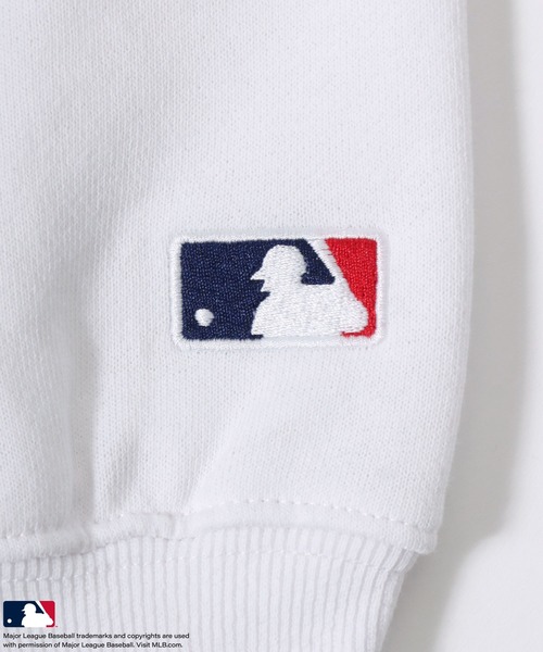 MLB(メジャーリーグベースボール)の「MLB/メジャーリーグベースボール チームロゴ刺繍 スウェット プルオーバーパーカー フーディー レディース メンズ トップス(パーカー・メンズ・アッシュ/ブラック/ホワイト・LL/M/L)」の20枚目の写真