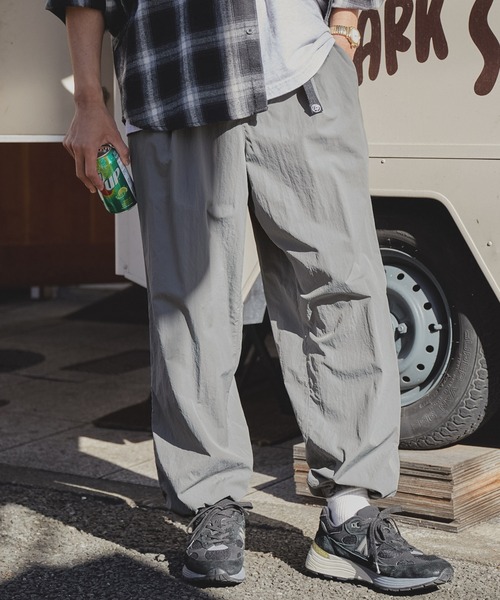 THE CRAFT CREW PRODUCTS（ザクラフトクループロダクツ）の「撥水ナイロンウェービングベルト裾ドローコードテックパンツ【THE CRAFT CREW PRODUCTS】（その他パンツ・メンズ・ブラウン/ネイビー/ダークオリーブ/ブラック/ダークグレー/チャコールグレー・S/L/M）」の3枚目の写真