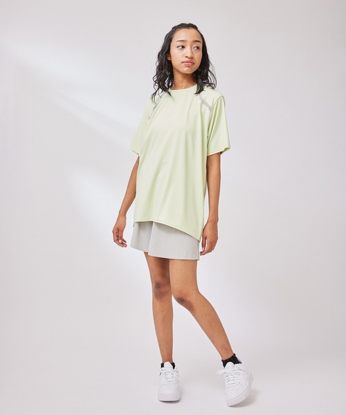 NERGY（ナージー）の「【skin wear】保湿 & 接触冷感 & 吸水速乾 OMEGASPANプリーツショーツ（その他パンツ・レディース・スミクロ/サックスブルー/グレー・FREE）」の21枚目の写真