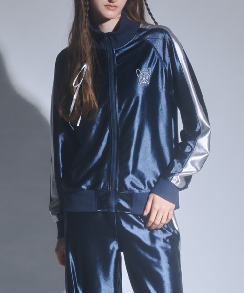 hooked vintage 購入 ライン ジャージ トップス GAB GAB（ガブガブ）の「ライン入りジャージTOPS（ジャージ