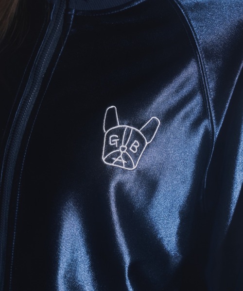 GAB GAB（ガブガブ）の「ライン入りジャージTOPS（ジャージ・レディース・ネイビー/グリーン・FREE）」の10枚目の写真