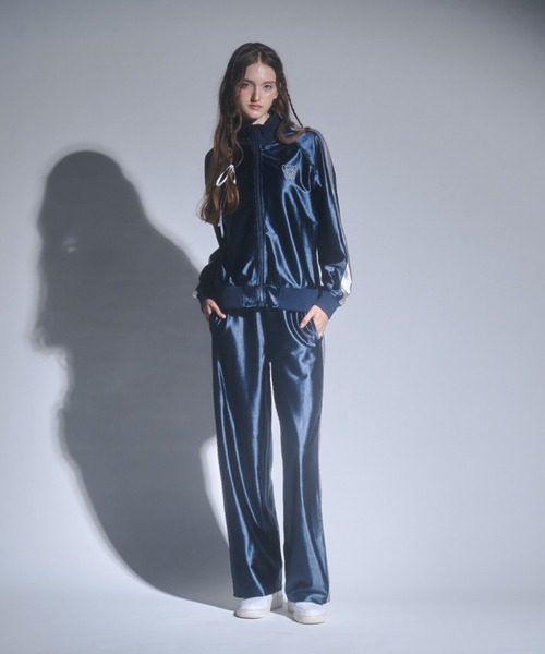 GAB GAB（ガブガブ）の「ライン入りジャージTOPS（ジャージ・レディース・ネイビー/グリーン・FREE）」の13枚目の写真